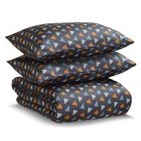 Комплект постельного белья из сатина с принтом triangles из коллекции wild, 200х220 см